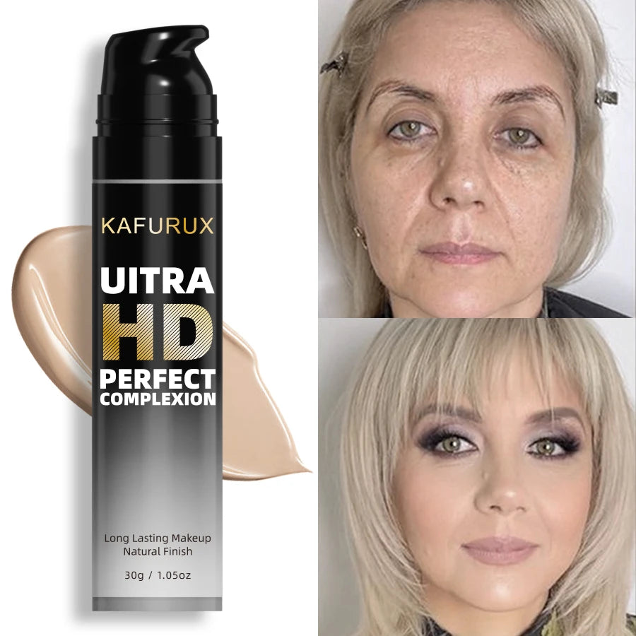 8 Color Face Foundation Cream Oil-Control Waterproof Natural BB Cream Lasting Concealer Liquid Full Coverage Matte Base Makeup