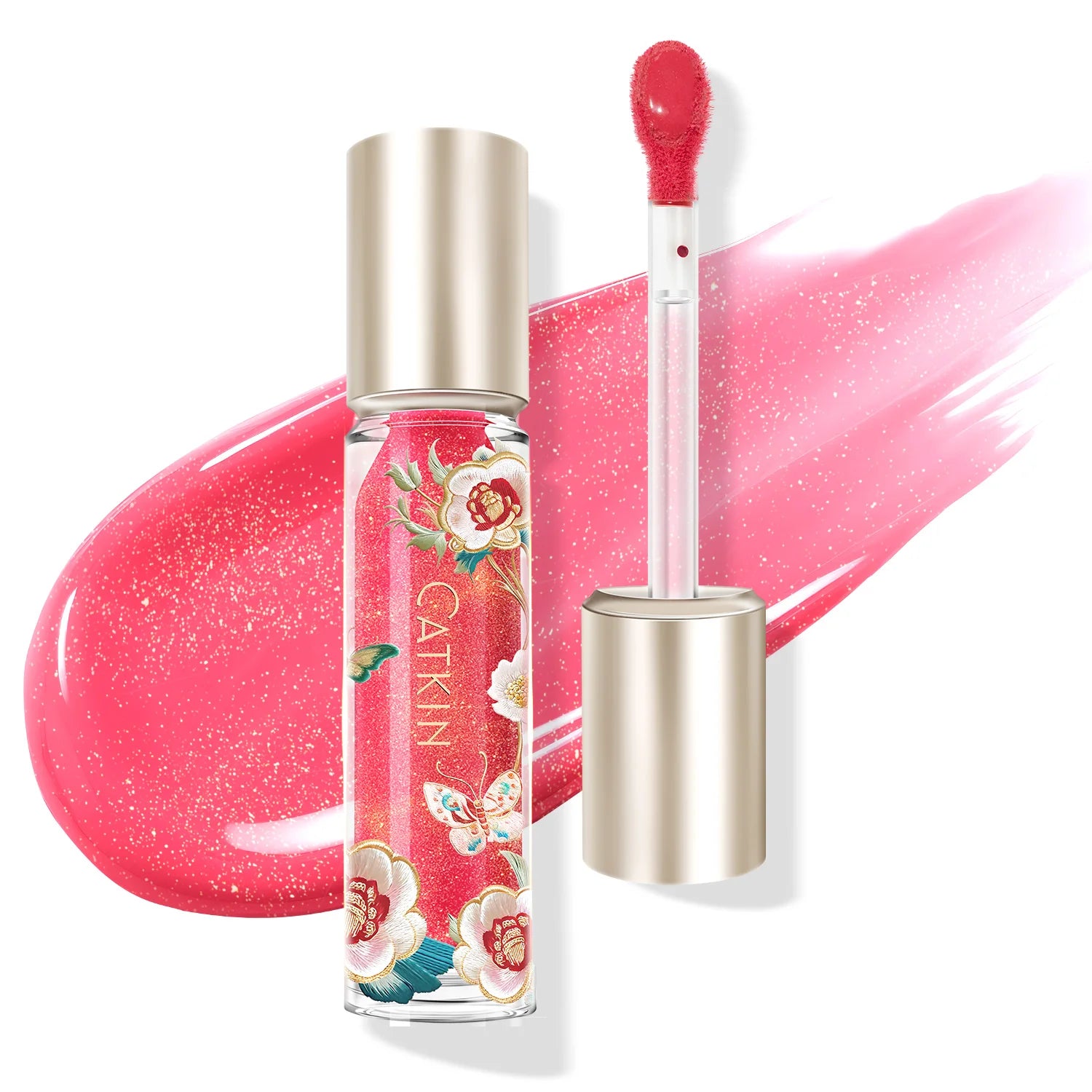 CATKIN Lip Essence Lipstick Lip Glaze Mirror Water Gloss Lip Gloss Moisturizing Glass Dudu Lip Lotion Lip Gloss 3.5g