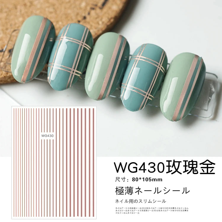 Shiny Gold Star Moon Sun Nail Stickers for Manicure Accessories Heart Feather Animals Printing Self Adhesive Nail Wrap