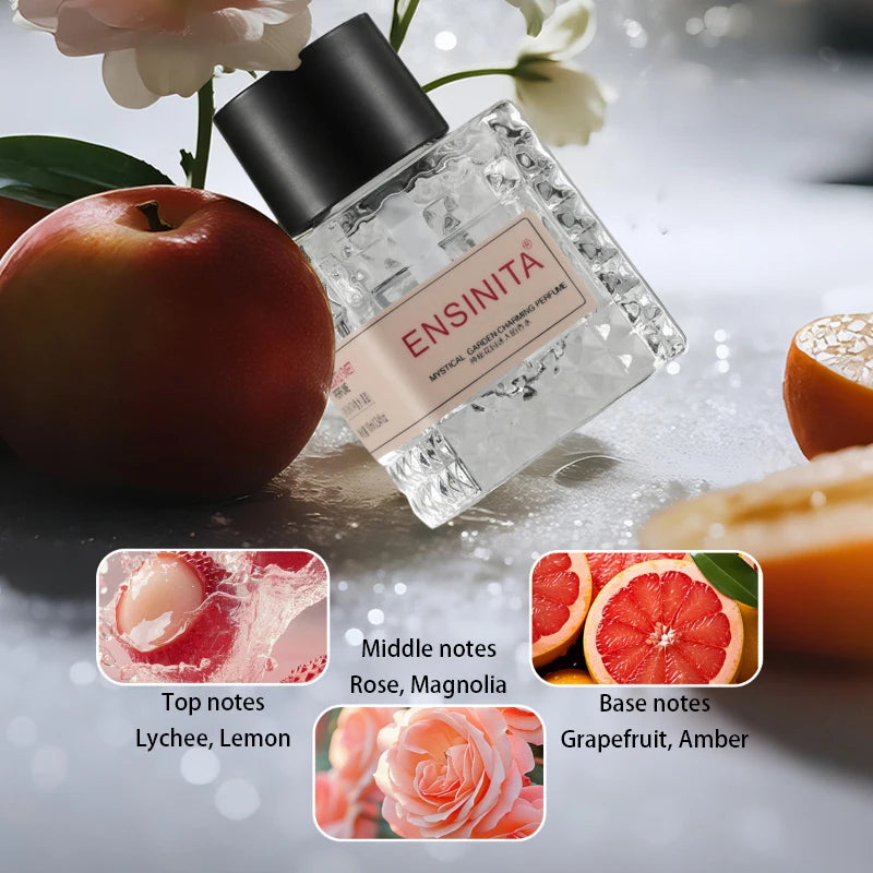 High-end Unisex Perfume Alcohol-free Long-lasting Scent Rose Cedarwood Woody Floral Notes Fresh Romantic Date Eau De Toilette