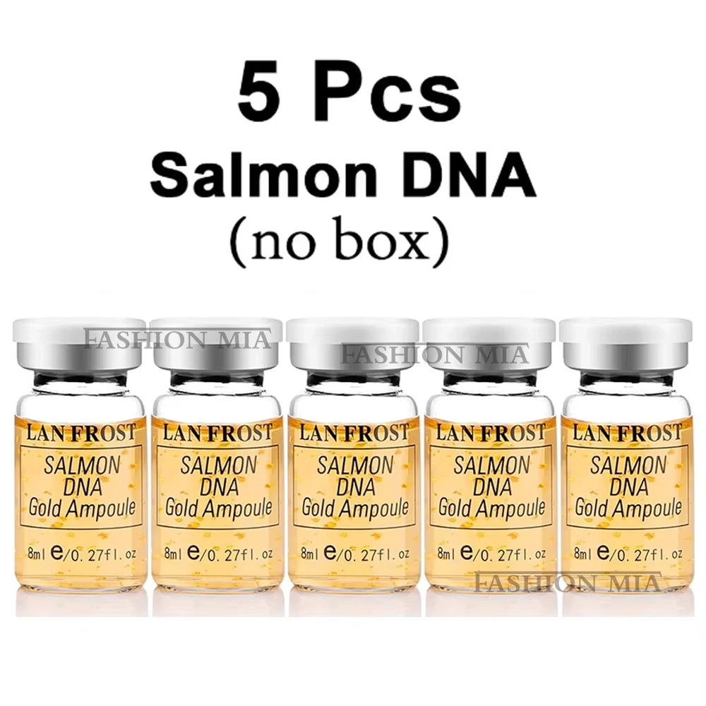 Korea 8ml Salmon DNA Beginner Skin Booster Serum Kit Facial Whitening Moisturizing Men Women Skin Care