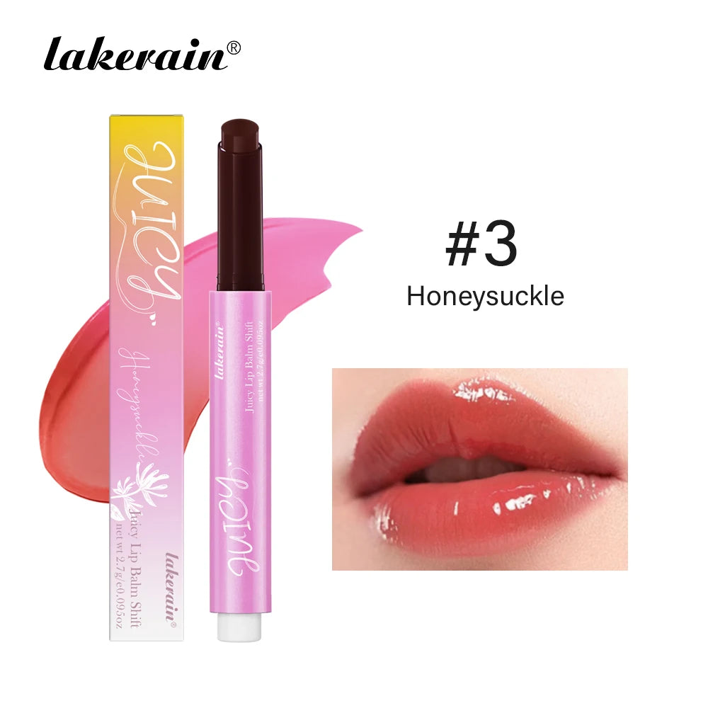 Juicy Color Changing Lip Balm Antioxidant Smooth Texture Evens Out Skin Tone Long Lasting Moisturizing Soothing Protecting Lip