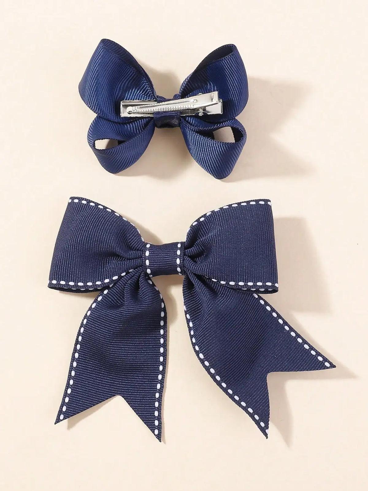 34Pcs/Set New Fashion Layered Hairbands Ribbon Bows Headband Hair Clips BB Clips Hair Ties Handmade Hair Accessories Girls