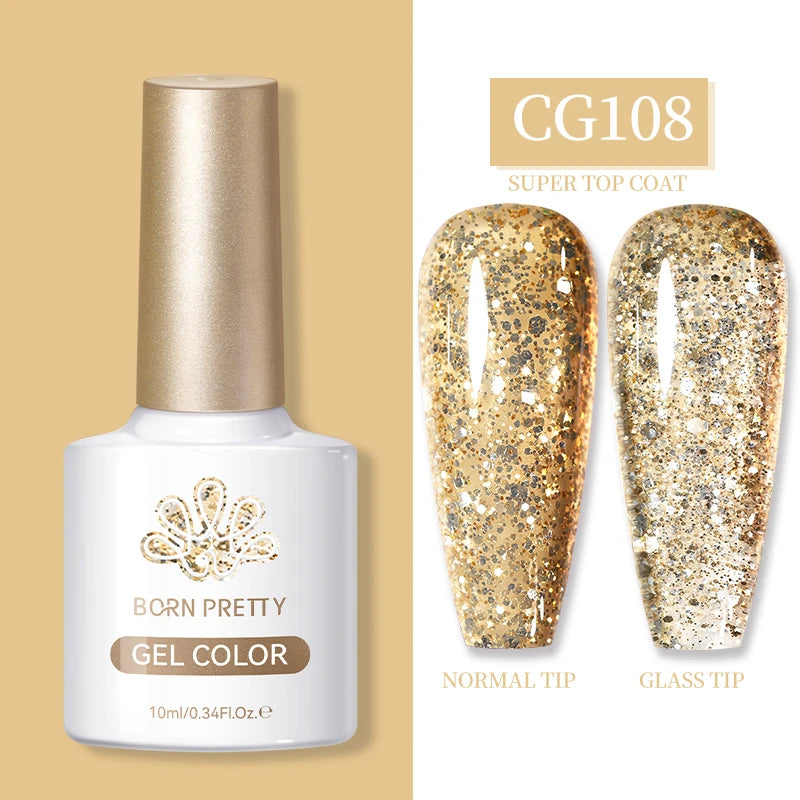 BORN PRETTY 10ML Nail Gel Polish Soak Off UV LED Semi Permanent Nail Salon Home Design French Nails Manicure Gel Nails