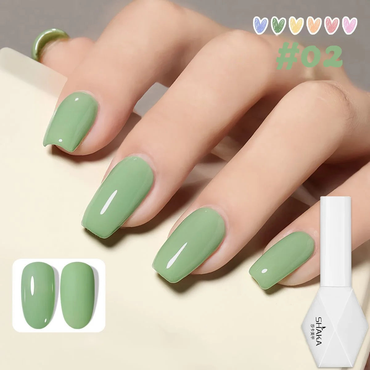 WS 10ML 2026 New Pale Yellow Gel Nail Polish Starter Pure Soak Off No Wipe Nail Gel Polish Suitable For All Seasons