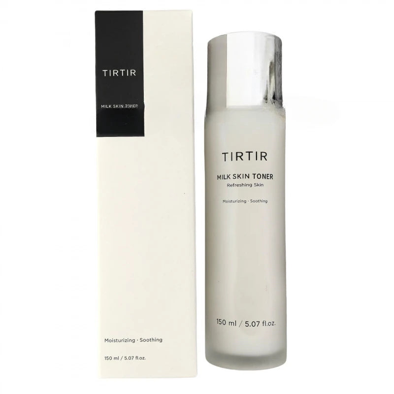 TIRTIR Milk Toner Deep Moisturizing, 2% Niacinamide 150ml Rice Bran Extract Skin Care