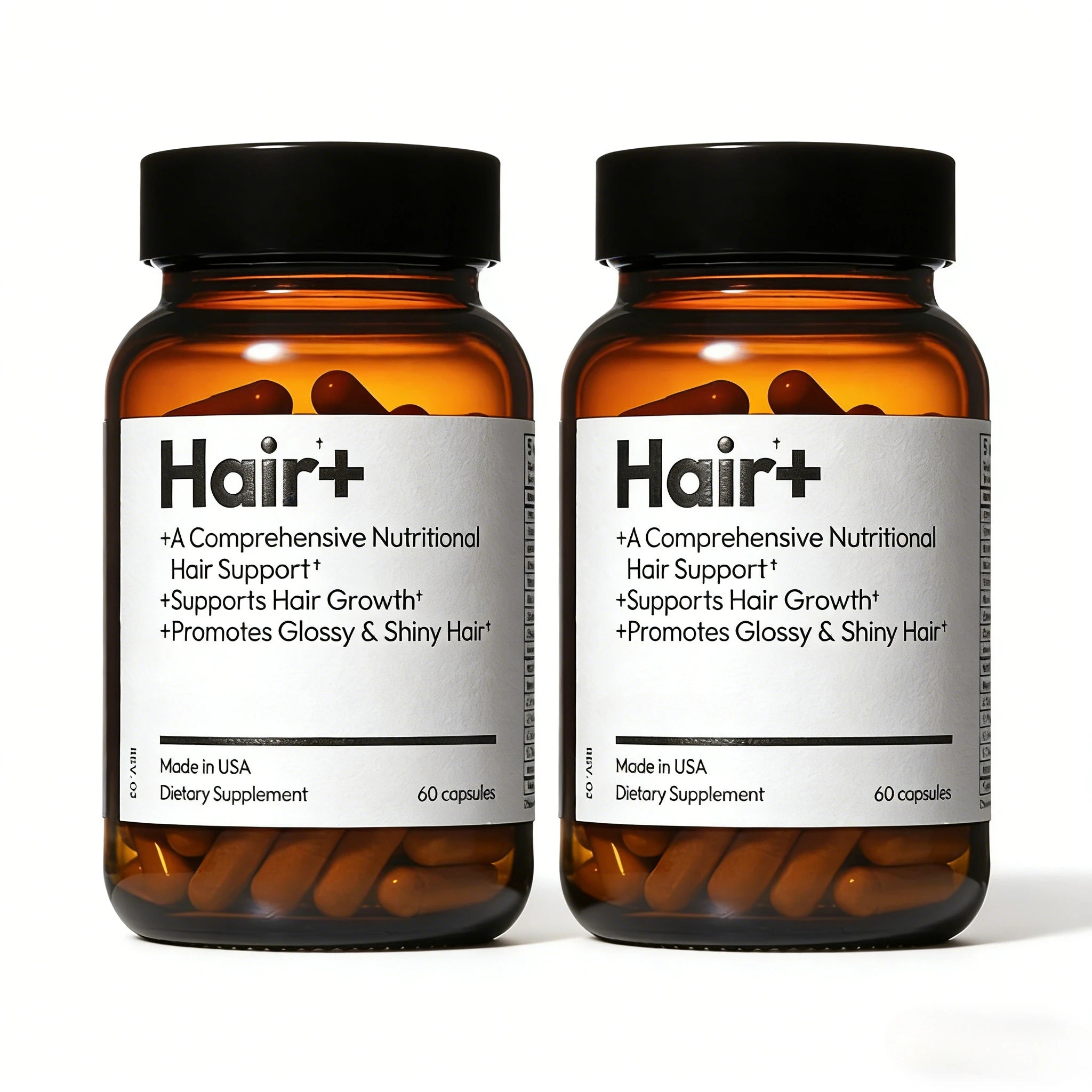 HairGrowth Supplement – Fast Hair Regrowth for Thicker, Fuller Hair Black Sesame Extract HairLoss Support for Women & Men