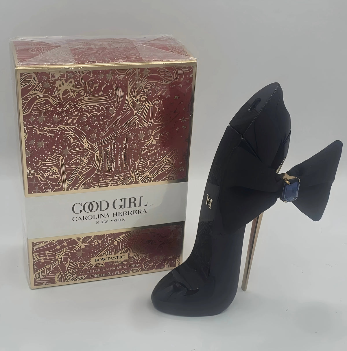 Carolina Herrera Good Girl Bowtastic EDP 80ml Women Jasmine Tuberose Tonka Bean Cocoa Perfume Long Lasting Luxury Fragrance Collector Edition Wedding Season Summer Vacation Graduation Date Night July 4th Gift Single Bottle