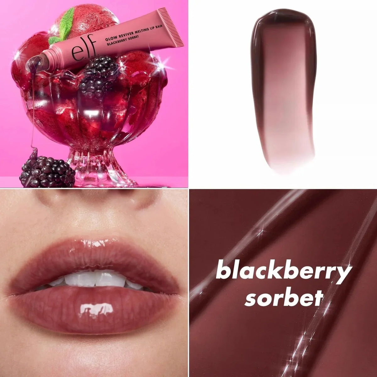 Hot Brand Elf 2Pcs Duo Set Mango-Watermelon Mint-Chocolate Bubblegum-Cherry Lip Balm Lasting Moisturizer Lip Gloss Cosmetics