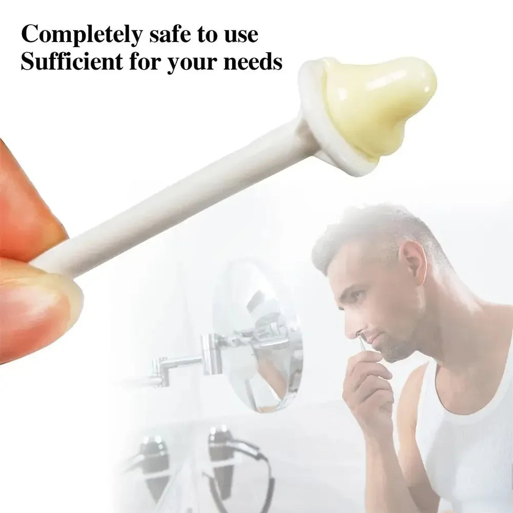 Nose Wax Kit | There are Wax and Applicators | Hair Removal Kit for Men and Women Painless Removal of Nose Hair Cleaning