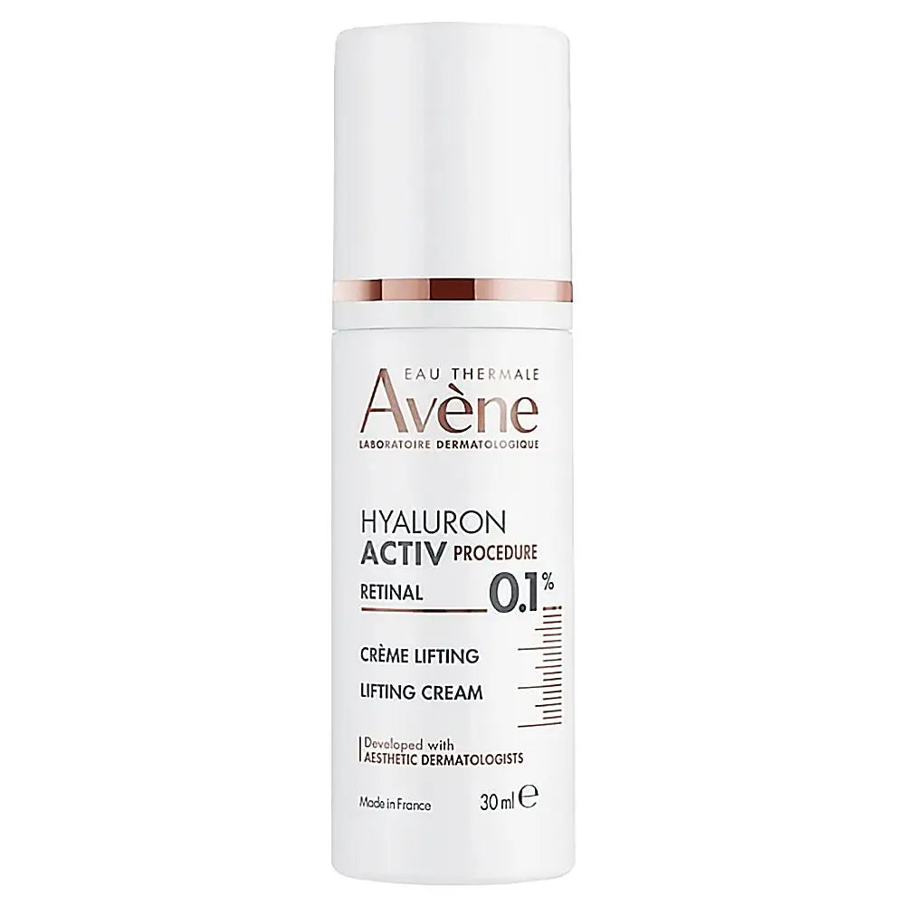 Avene Hyaluron Activ Procedure Retinal 0.1% Lifting Cream 30ml Hyaluronic Acid Anti-Aging Wrinkle Reduction For Sensitive Skin ﻿