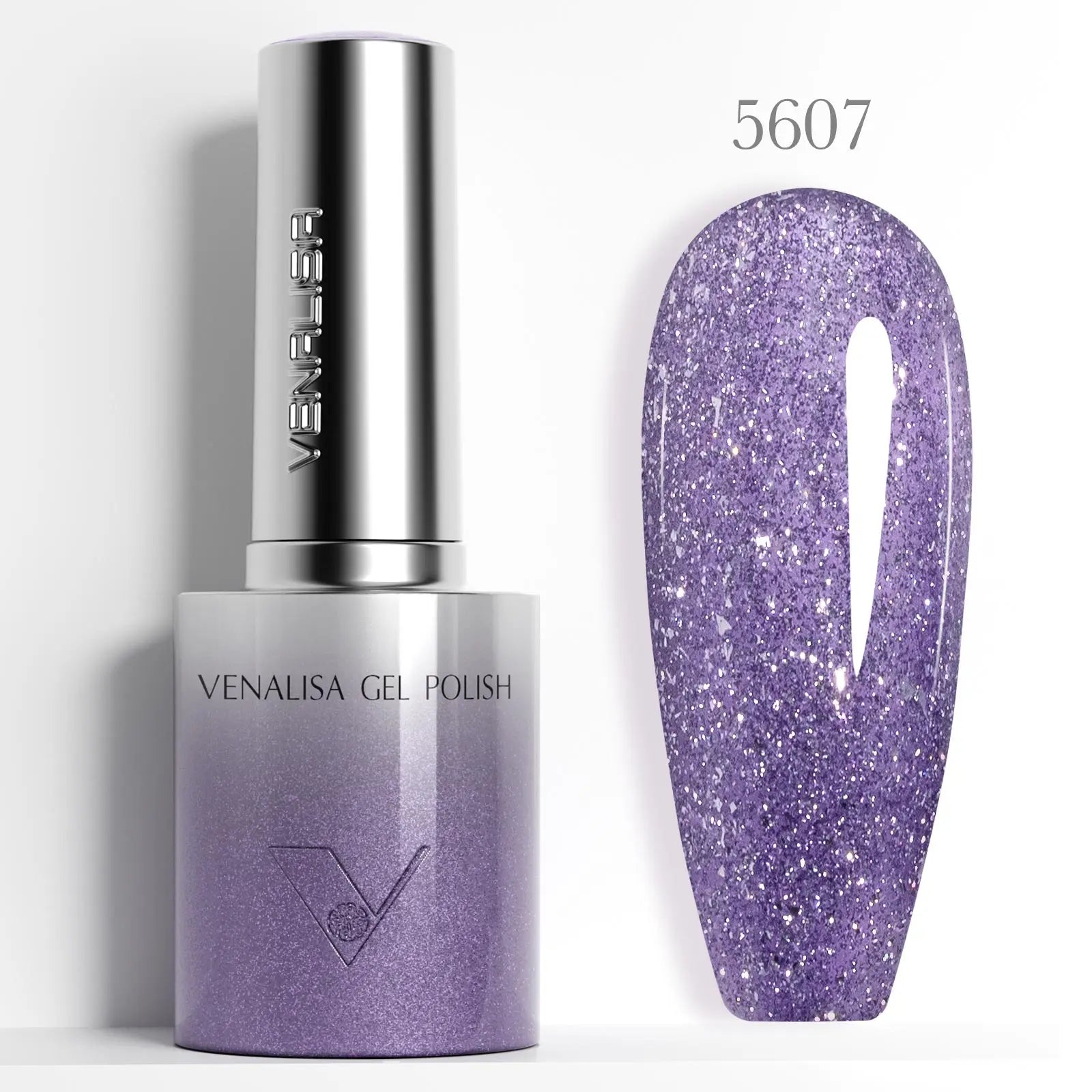 Venalisa 10ml Hema & TPO Free Ultra Cat Eye Effect Nail Gel Polish Soak Off UV LED Long Wear Sparkle Bling Gel Varnish