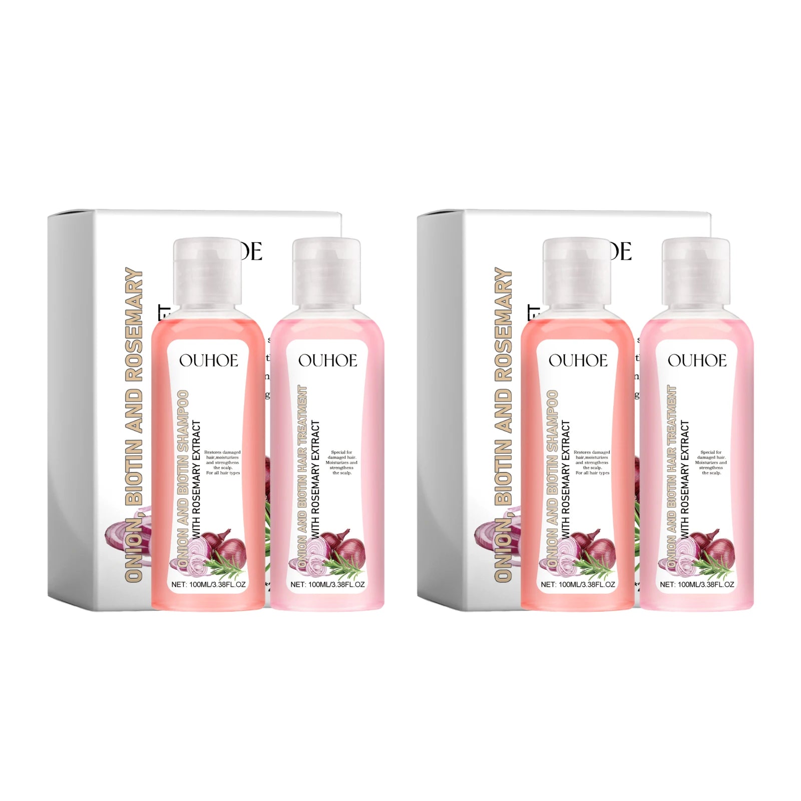 Biotin Rosemary Shampoo Care Set Shampoo Conditioner For All Hair Types Hair Shampoo Paraben Free Healthy Hair Care Gift