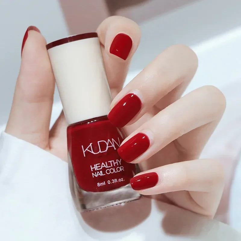 Matte Waterproof No-bake Nail Polish Nail Art Non Peelable Quick Dry Normal Without Lamp Nail Polish Glitter Sequins Uv Varnish