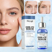 Copper Peptide Serum Anti Aging Face Serum Firming Lifting Fade Fine Lines Pore Shrinking Moisturizer Hyaluronic Acid Skin Care
