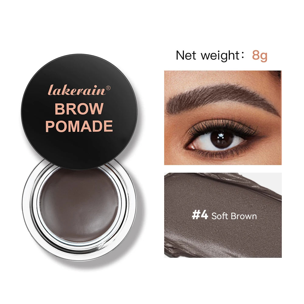 Wild Eyebrow Cream Smooth Styling Eyebrow Pomade Setting Eyebrow Wax Smudge Proof Eyebrow Dye Cream