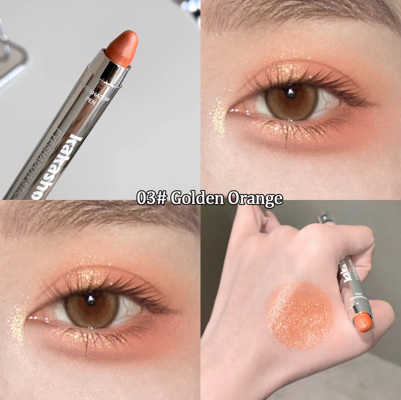 Velvet Red Eyeshadow Stick Pearlescent Matte Brightening Glitter White Orange Lying Silkworm Eye Head Highlighter Pencil Crayon