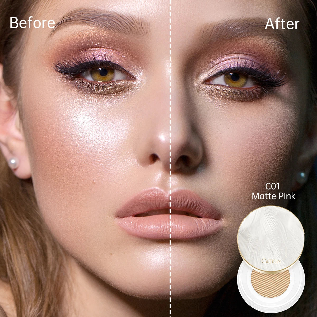 CATKIN  CHIC LUXURY LOOSE POWDER MATTE SETTING POWDER