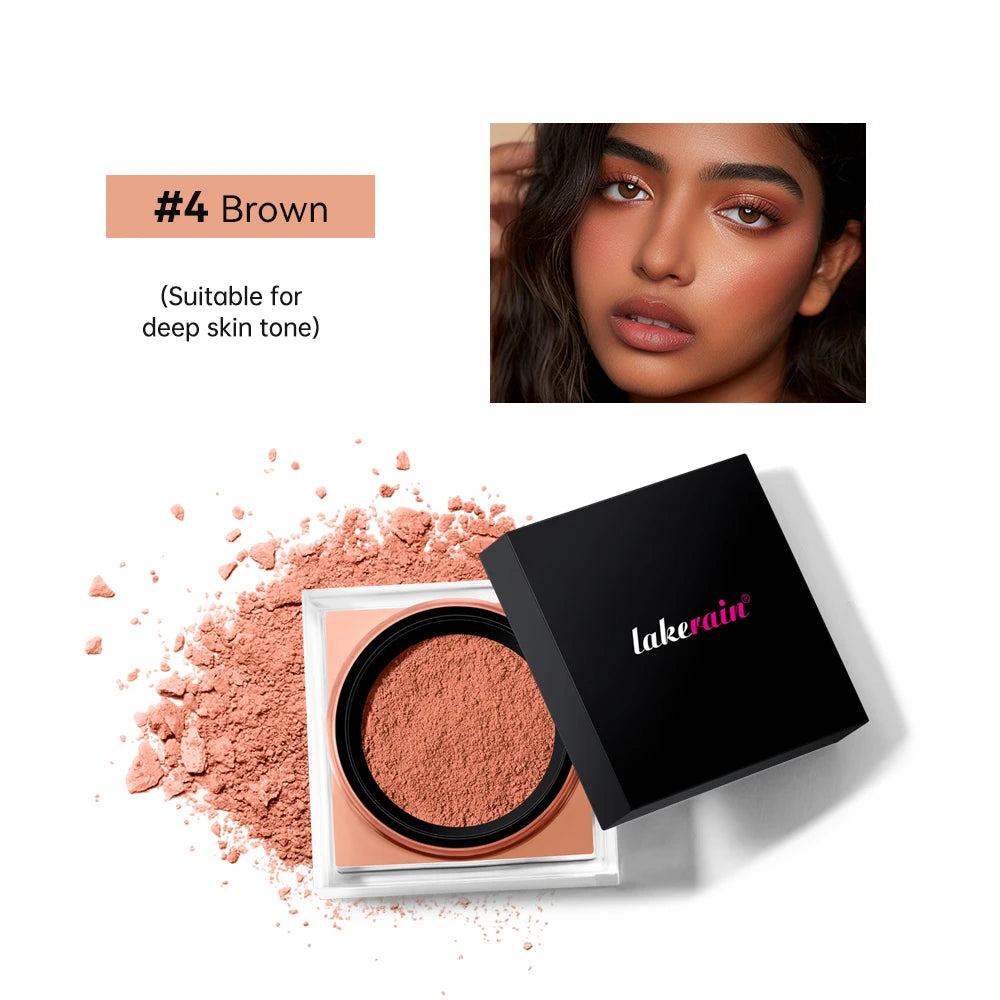 Loose Baking and Setting Powder Easy Bake Matte Finish Oil Control Blurring Effect Long Lasting Waterproof Cosmetics