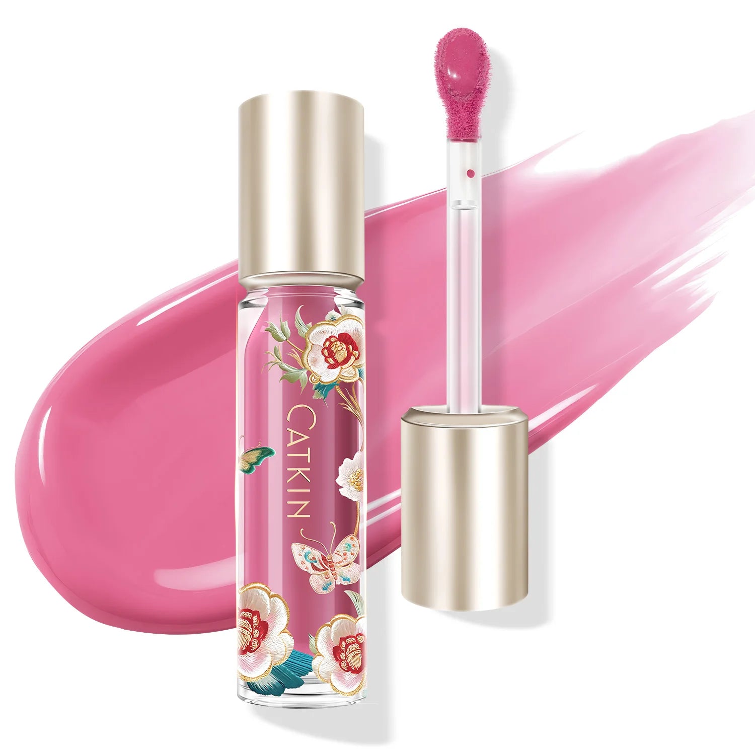 CATKIN Lip Essence Lipstick Lip Glaze Mirror Water Gloss Lip Gloss Moisturizing Glass Dudu Lip Lotion Lip Gloss 3.5g