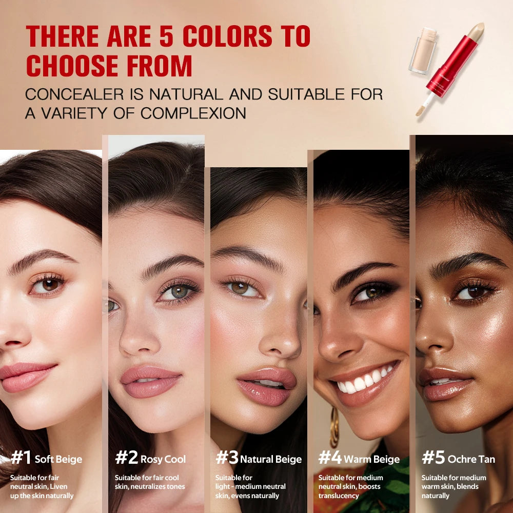 TIRTIR Hight Concealer Liquid Balm Stick Blurring Covers Circles Wrinkles Creamy Longlasting Makeup Cosmetics