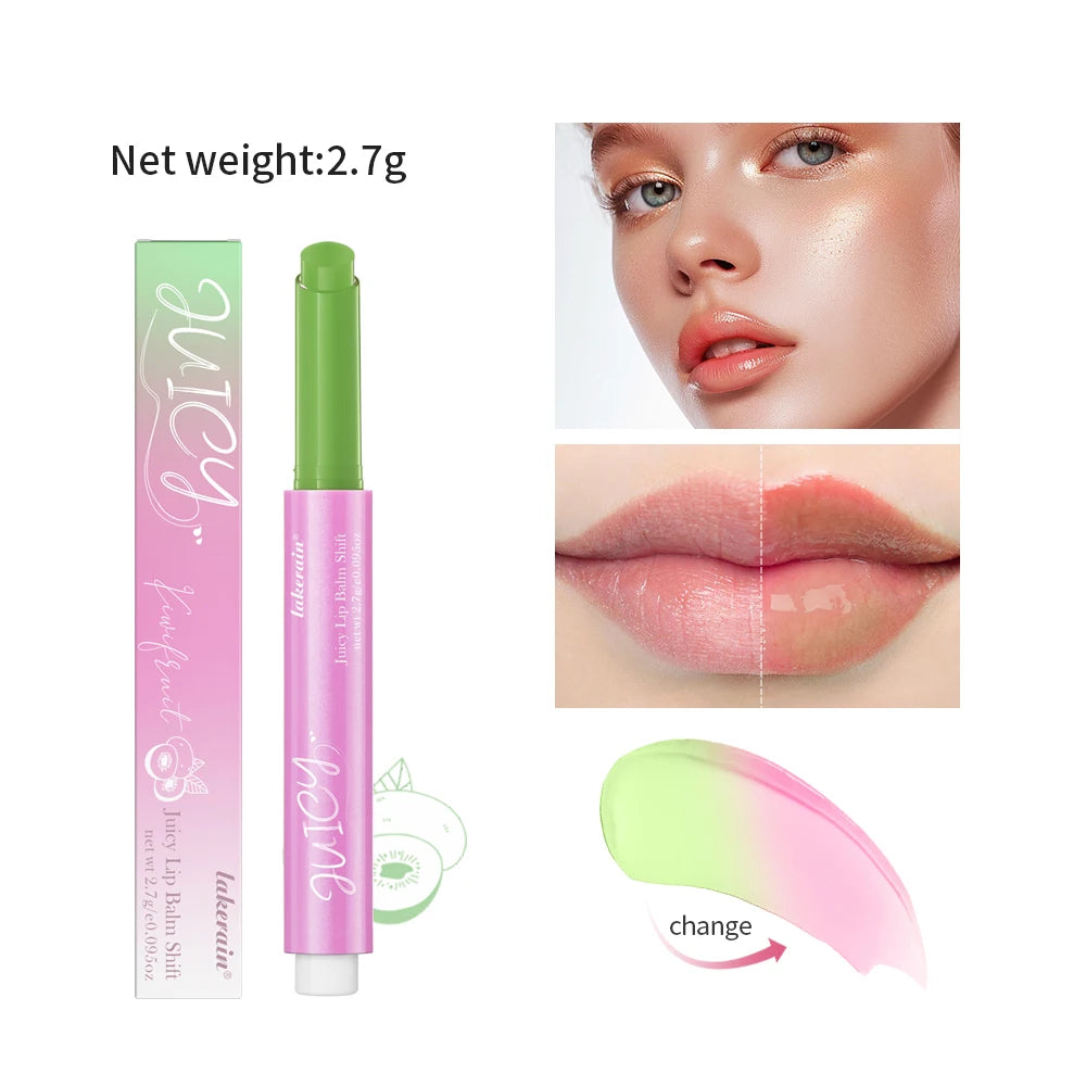 juicy lip balm gloss Color Change Hydrating & Nourishing Lip Gloss Balm with Vitamin E Lip Balm Long Lasting Moisturizing Lipst