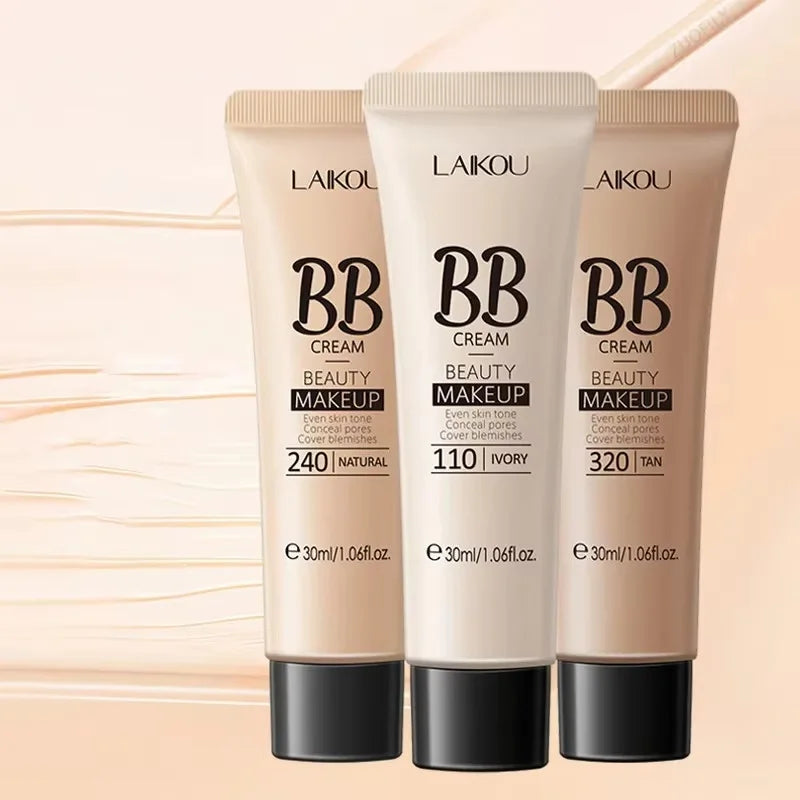 11 colors BB Cream Liquid Face Base Foundation Long Lasting Waterproof Cover Acne Spot Korean Makeup Concealer Cosmetic