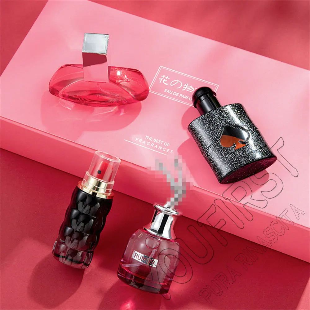 Private Brand Perfume Women Eau De Parfums Dames 105ml Perfumes De Mujer Originales Gift Box 4Pcs Set Natural Floral Scent Spray