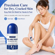 42% Urea Foot Cream+2% Salicylic Acid,Hand & Feet Care Stick,Moisturizing Anti Cracked Heel Cuticle Cream Roller For Dry Skin