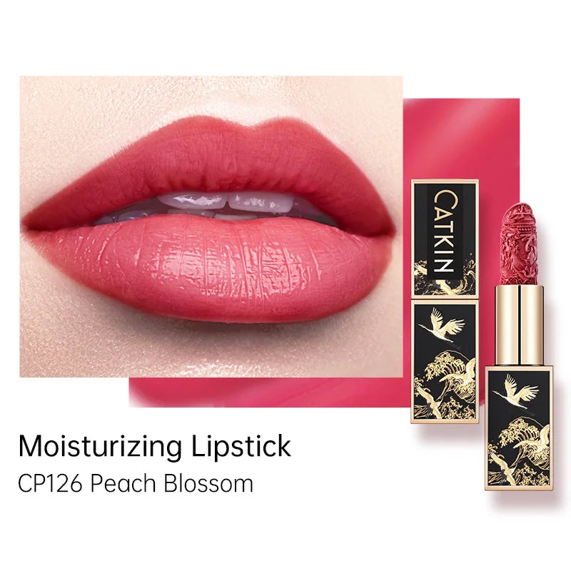 CATKIN Makeup Velvet Matte Lipstick, Hydrating Long‑Lasting Creamy Smooth, for Halloween Cosplay & Party Lip Looks