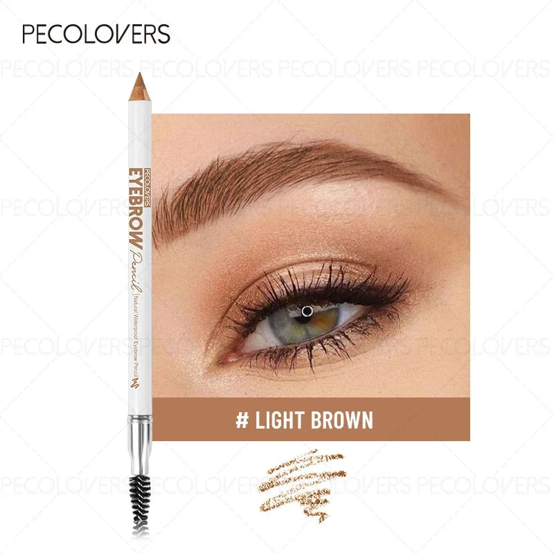 1PC 3-Color Waterproof Eyebrow Pencil - Long-Lasting Brow Dye Tint Pen, Brow Makeup Cosmetics