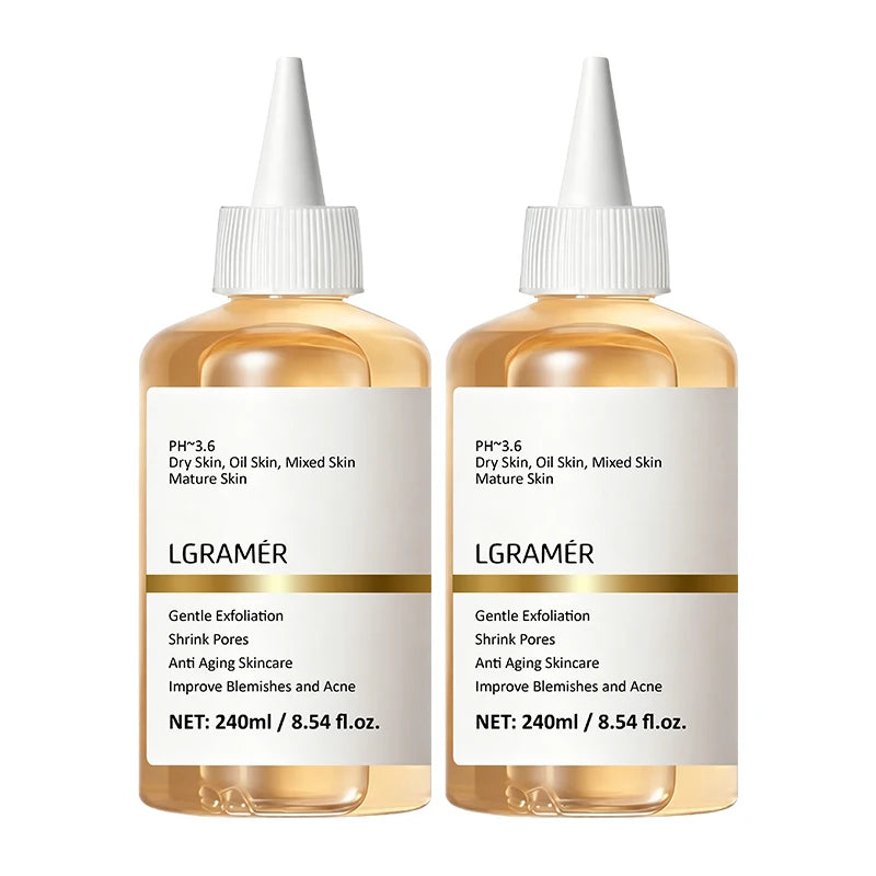 7% Glycolic Acid Exfoliating Toner,Exfoliating Facial Toner,Pore Minimizing Toner,Smooth Skin, Even Tone,Hydrating Formula 100ml