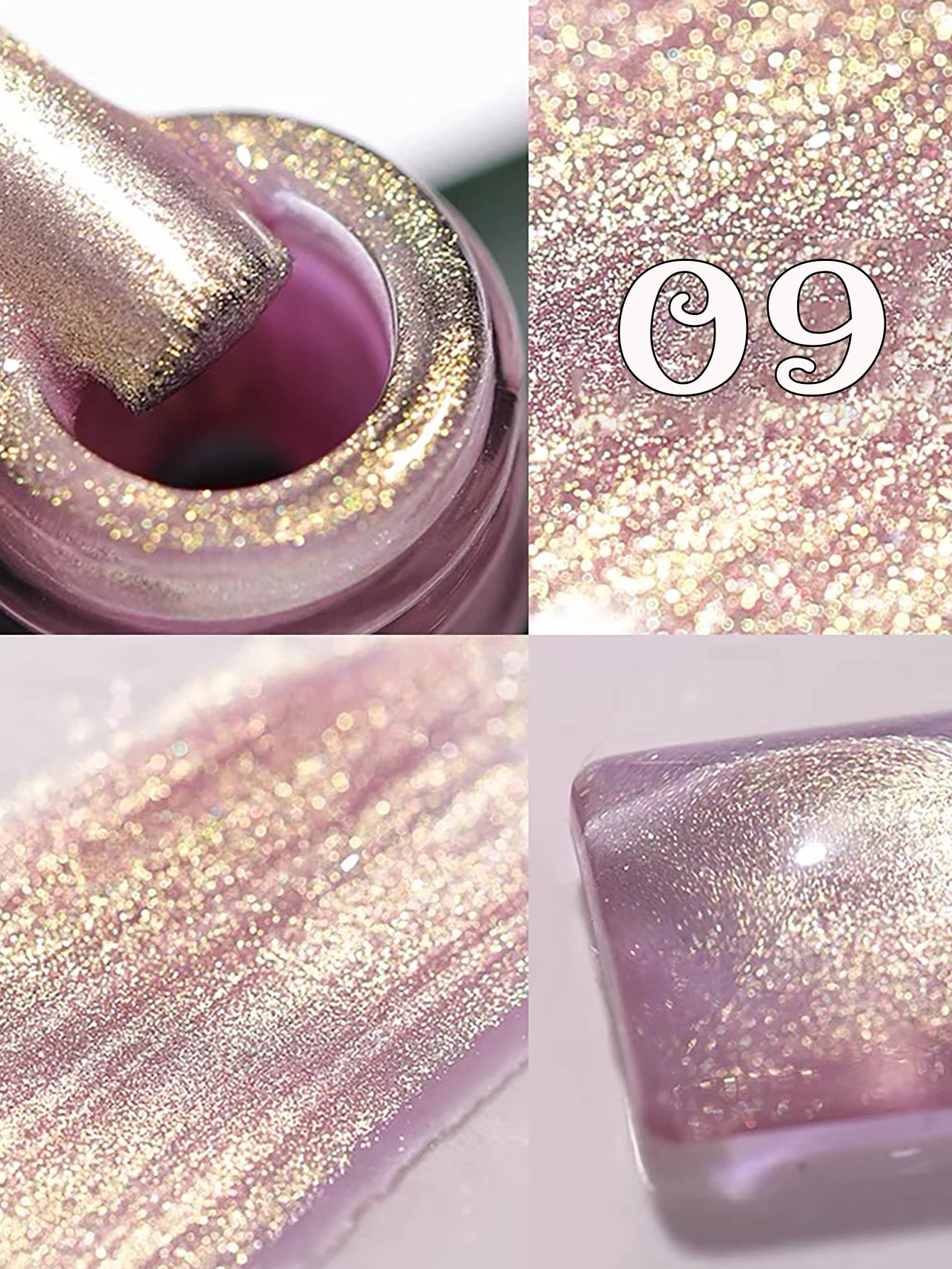 SHAKA 1-12pcs Autumn Winter Popular Whitening Nail Art Fine Glitter Gel Nail Polish Dreamy Pearl Fairy Glitter Gel Nail Supplies