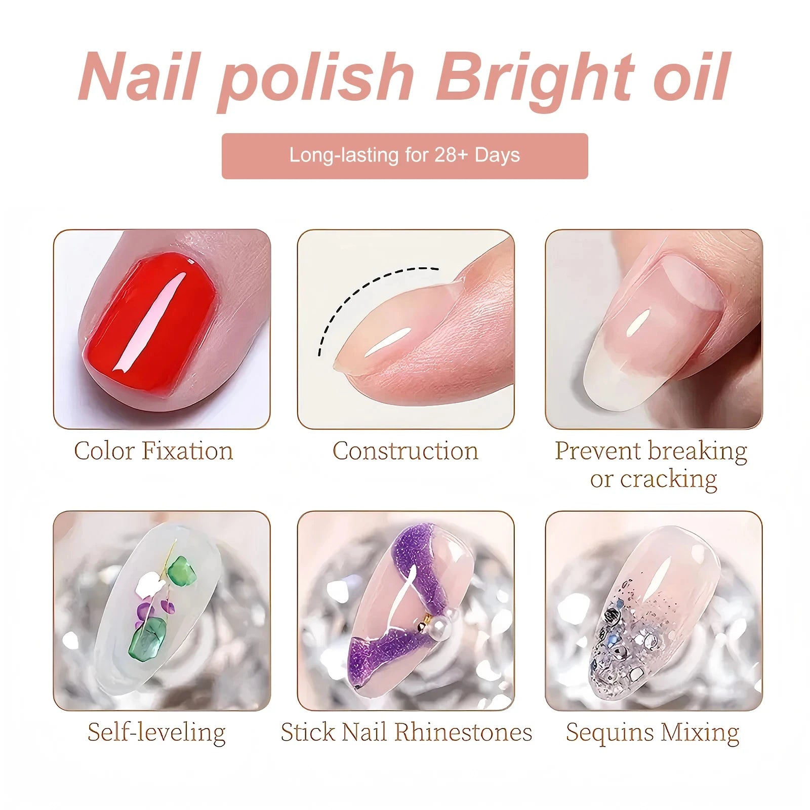 12/20ml Strong Nail Strengthener Calcium Protein Formula Strong Nails Hardener Protect Soft Thin Nails High Quality Repair Suppl
