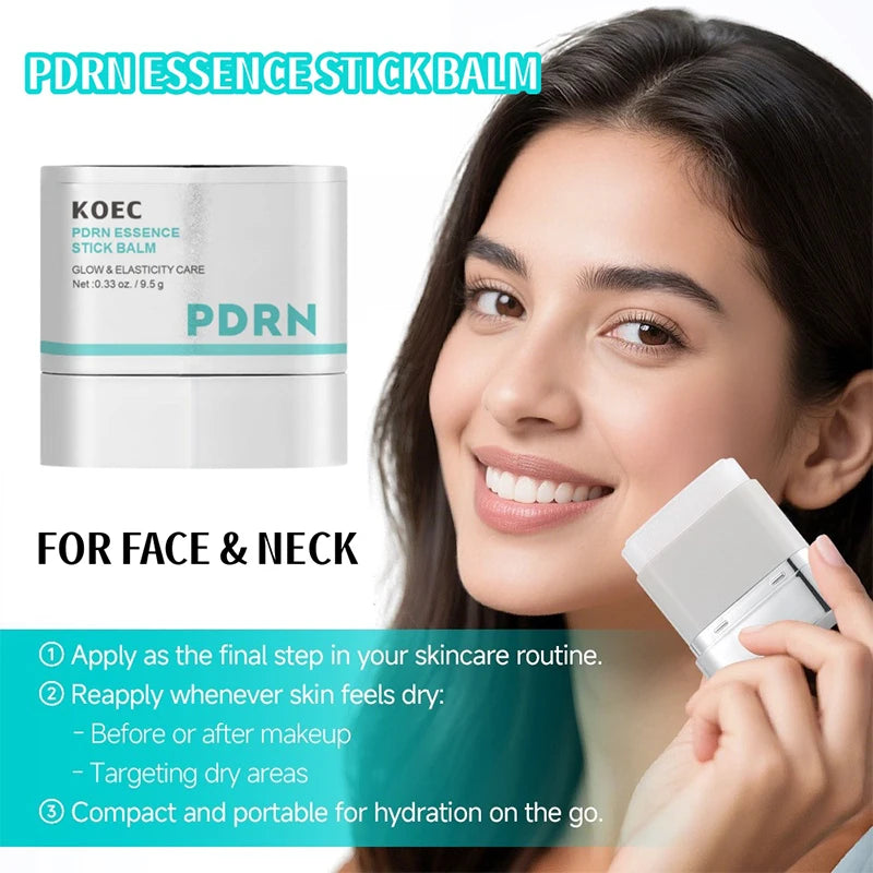 PDRN Facial Serum Firming Moisturizing Collagen Extract Provides Deep Hydration Gentle Soothing Nourishing Eye Cream Stick Serum