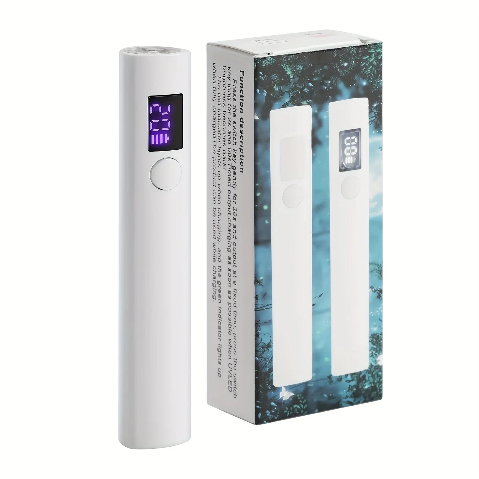 Mini UV LED Nail Dryers 3W Portable Quick Nail Drying Lamp USB Rechargeable Mini Flashlight Pen For Nail Gel Curing Salon Tools