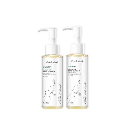 Heartleaf Pore Control Cleansing Oil with Niacinamide - Moisturizing & Protecting Daily Facial Cleanser for Elastic Skin