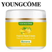  YOUNGCOME Banana Hand and Foot Care Cream Anti Drying Feet Heel Cracking Repair  Exfoliation Dead Skin Soften Moisturizing