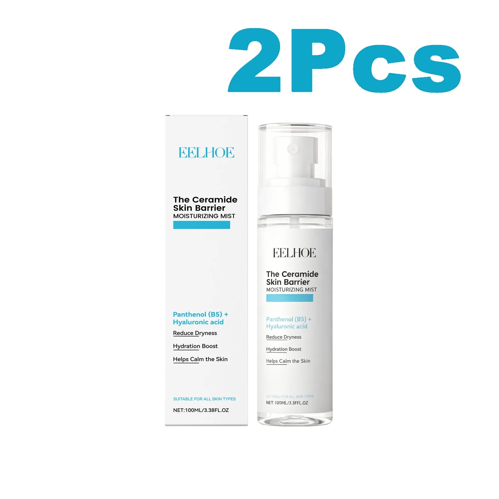 Hyaluronic Acid Hydrating Face Mist Oil Control Minimizes Pores Tightens Skin Soothes Lifting Brightening Refreshing Toner Spray