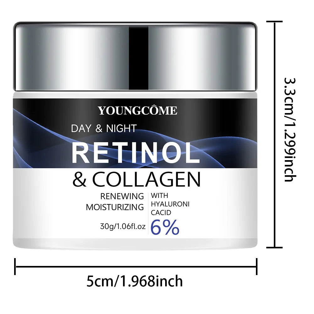 YOUNGCOME Retinol Face Cream Anti-wrinkle  Moisturizing Brightening Hydrating Smooth Wrinkles Firming Facial Face Skin Care