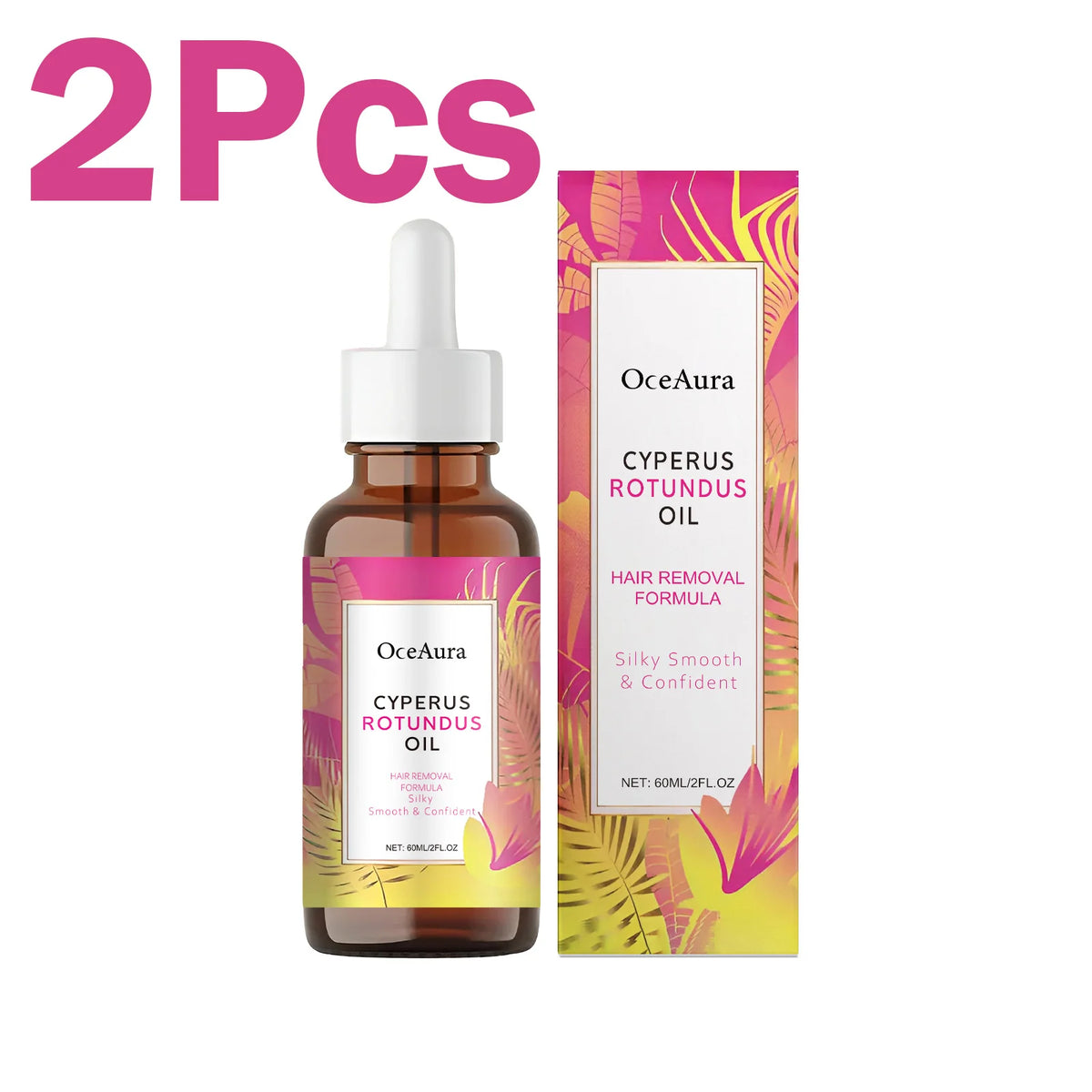 Cyperus Rotundus Oil for Hair Removal Smoothing Soothing Skin Care Moisturizes Armpit Leg Arm Hair Inhibitor Depilatory Oil