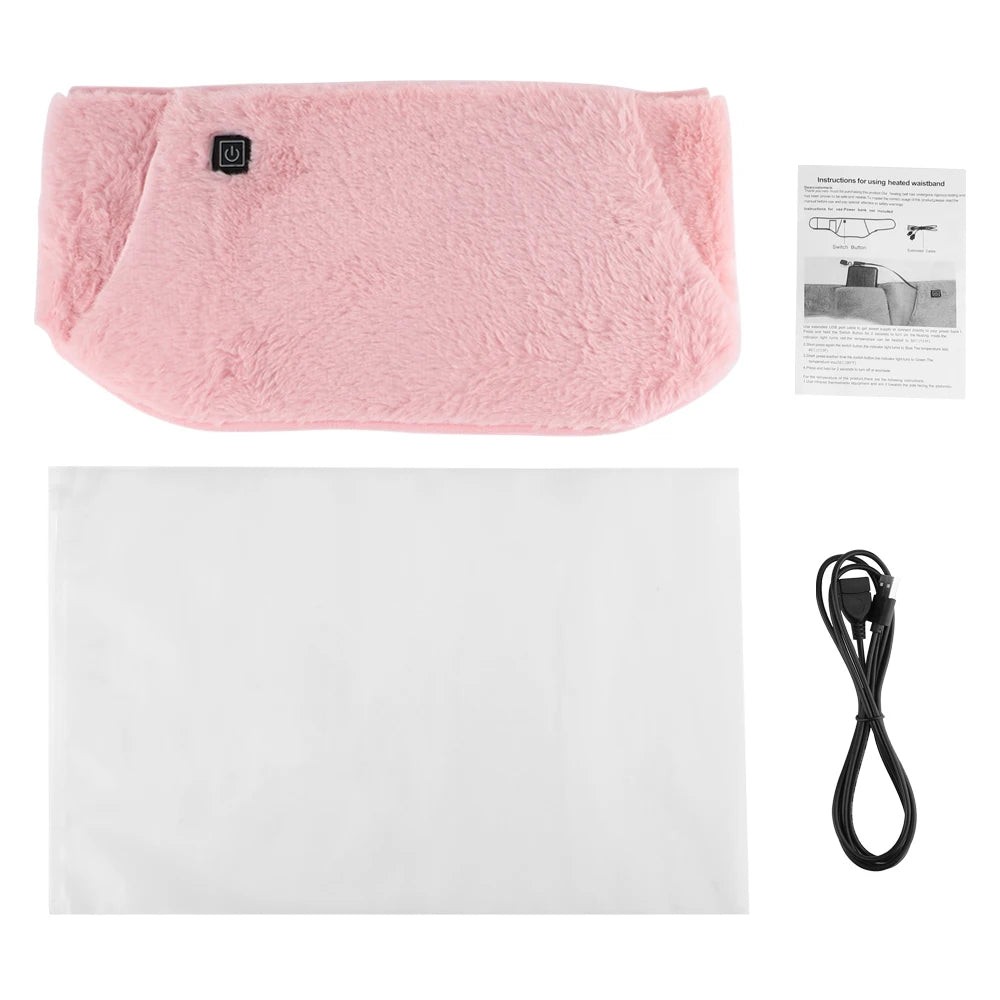 Uterus Warming Belt Electric Heating Pad USB Charging Hand Warmer Graphene Thermal Waist 45/55/65℃ High Temperature Keep Warmer