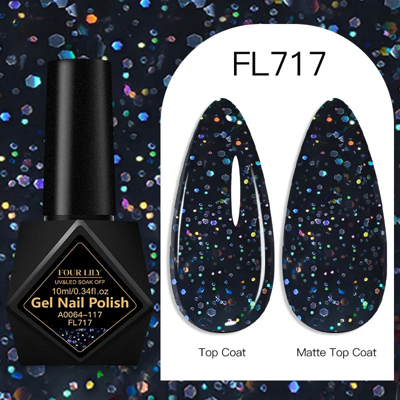 10ml Gel Nail Polish 162 Colors Nail Supplies Vernis Semi Permanent Nail Art Manicure Soak Off LED UV Gel Nail Varnishes Summer