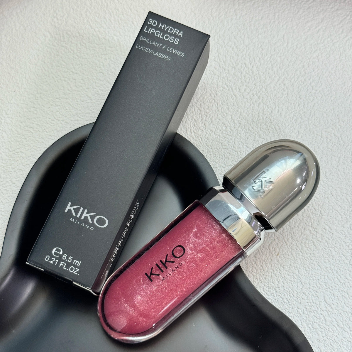 Kiko Double Headed Lipstick Transparent Mirror Non Fading Non Stick Cup Lip Gloss Milk Tea Bean Paste Naked Nature Lip Makeup