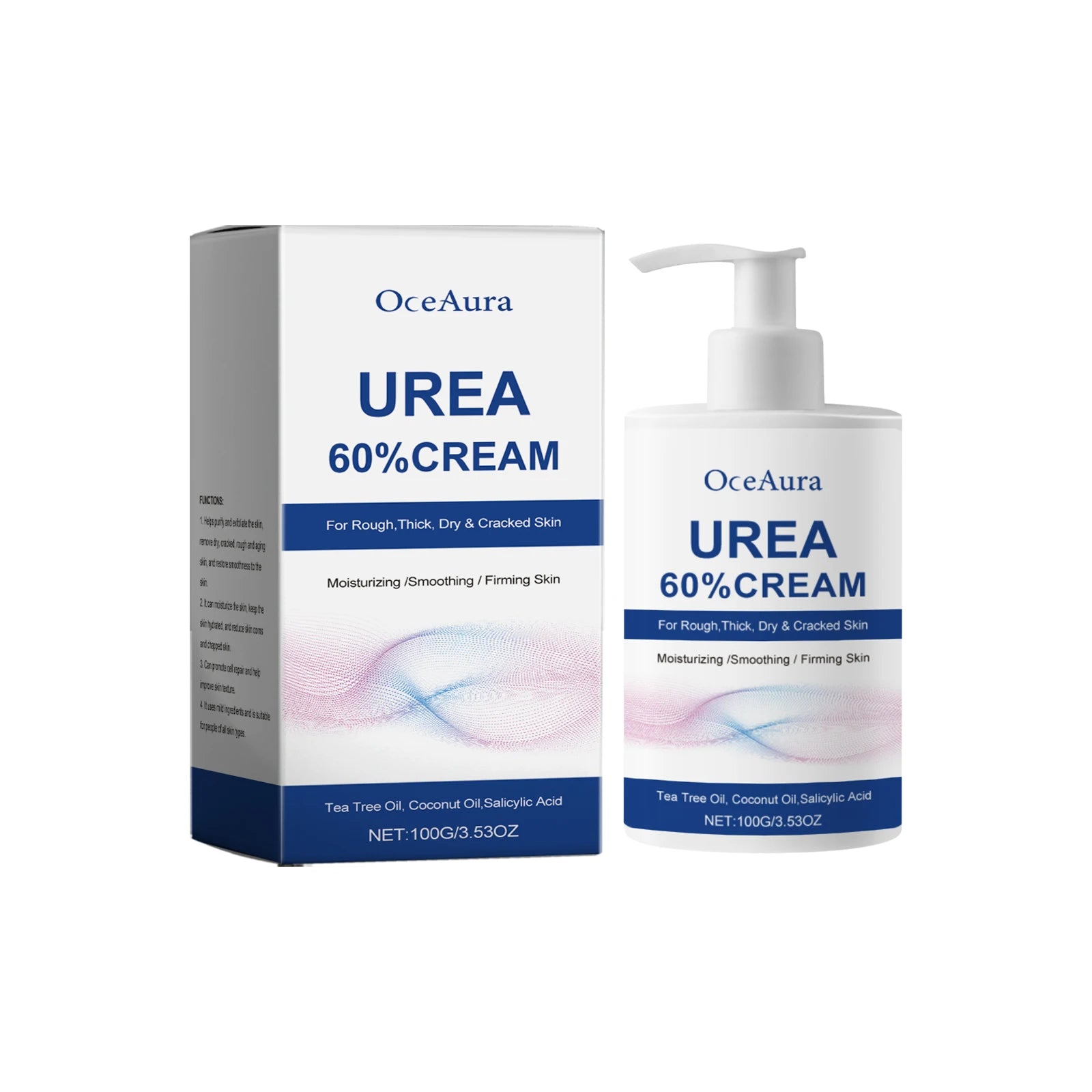 60% Urea Care Foot Cream Heel Moisturizing Soft Relieve Drying Cracked Remove Calluses Dead Skin Removal Hand Foot Skin Care