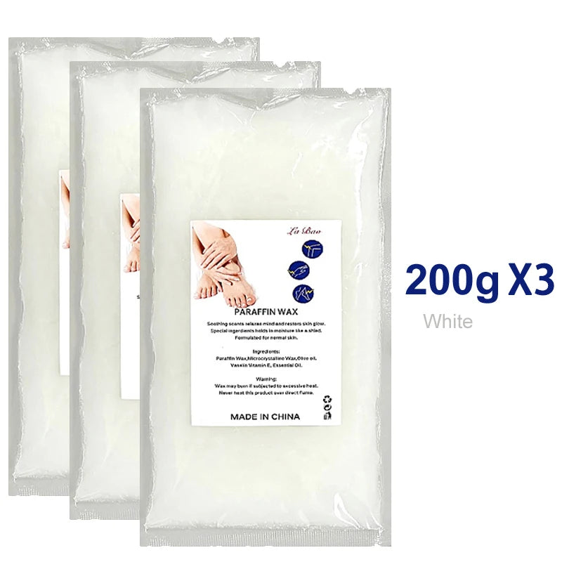 450g/200g Paraffin Wax Hand and Foot Feet Mask Peel Off 3Pcs/1Pcs SPA Moisturizing 200g/450g Hand Soft Wax For Bikini Body