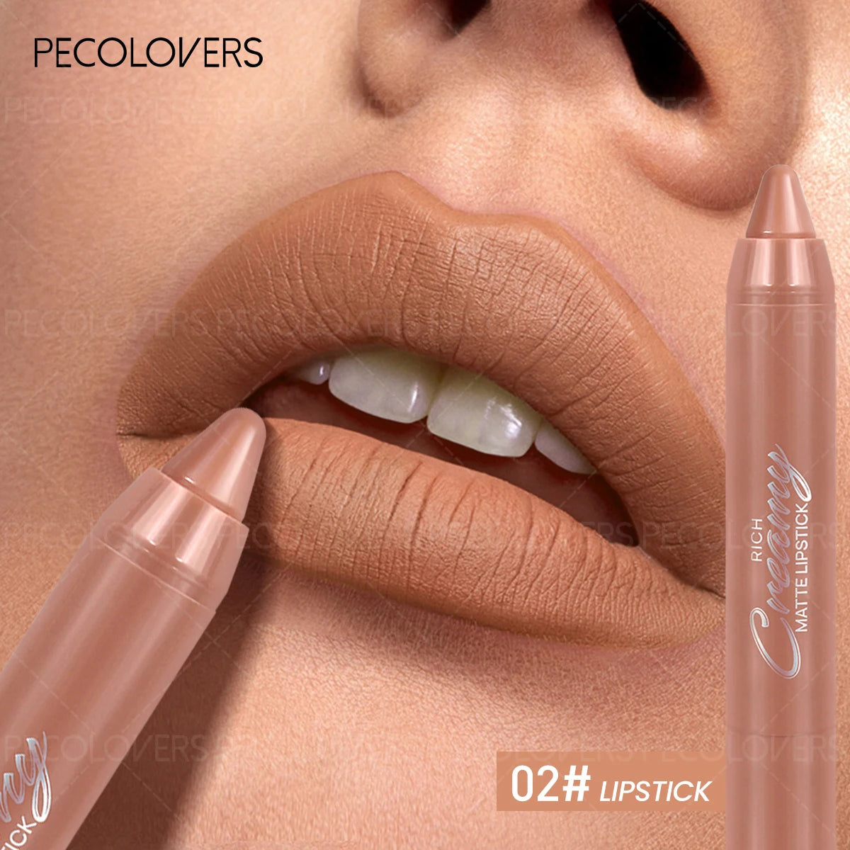 Colors Matte Lip Liner and Lipstick, Easy To Accurately Apply, Waterproof Long-lasting Non-sticky, Perfect Festival Gifts