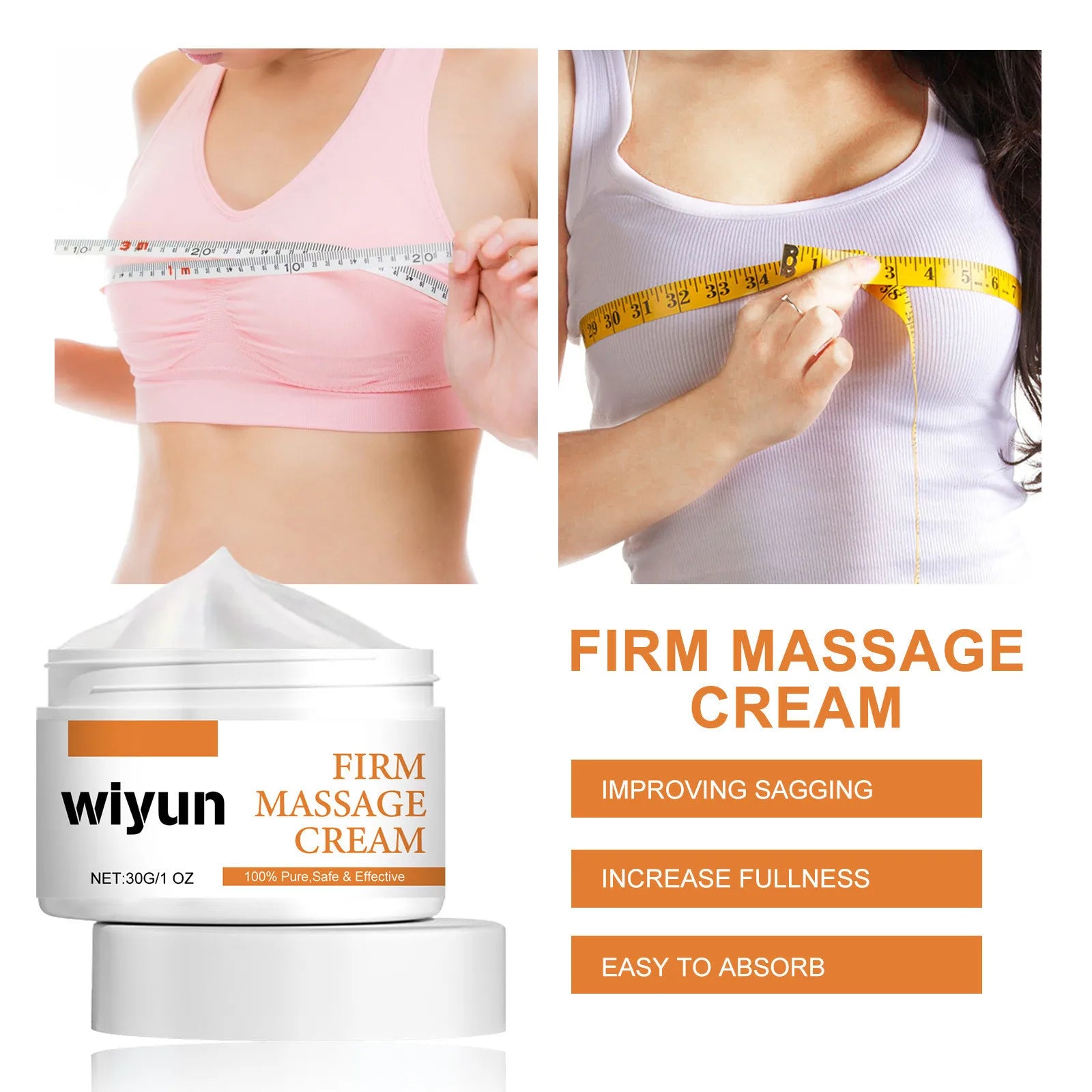 Breast Massage Cream Female Chest Anti Sagging Growth Firming Boobs Tightness Enhancement Elasticity Lift Bust Enlargement Cream