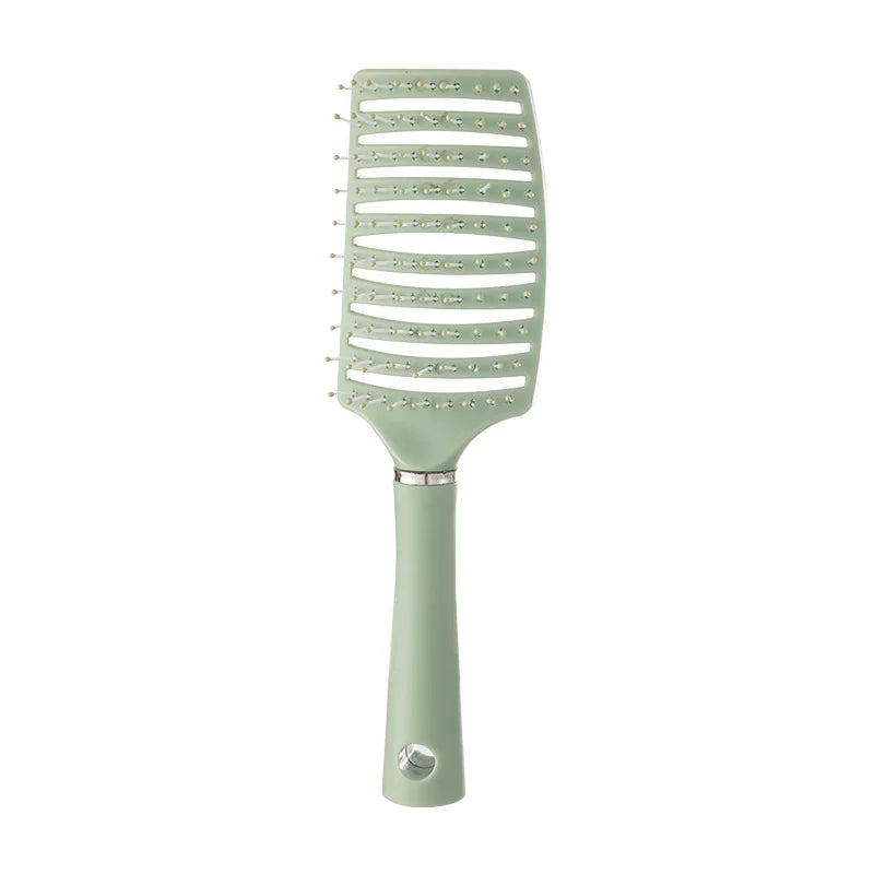 1pc anti-static massage brush  women's hair and scalp massage comb - straight hair professional tool Special for real hair wigs