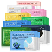 10 Pairs SADOER Crystal Collagen Eye Mask Anti Wrinkle Dark Circles Removal Eyes Bags Moisturizing Eye Patches Skin Care